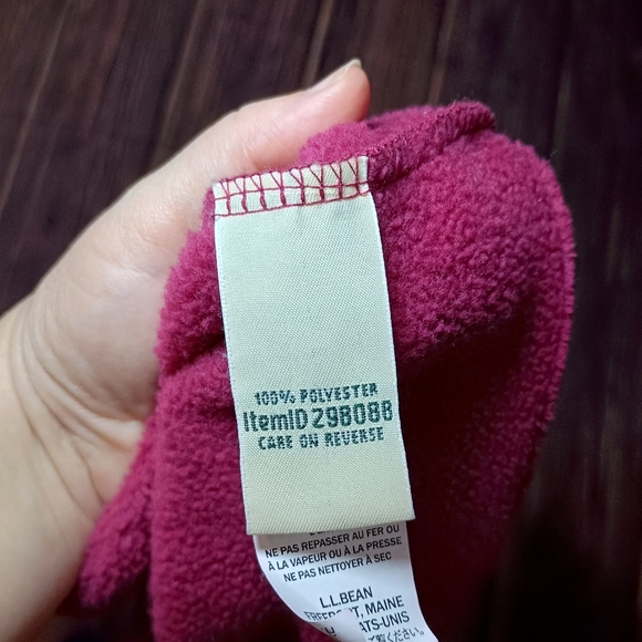 LL Bean full zip women's robe size large - Picture 7 of 8